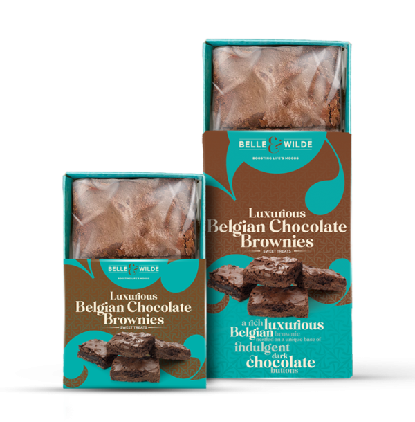 Luxurious Belgian Chocolate Brownie